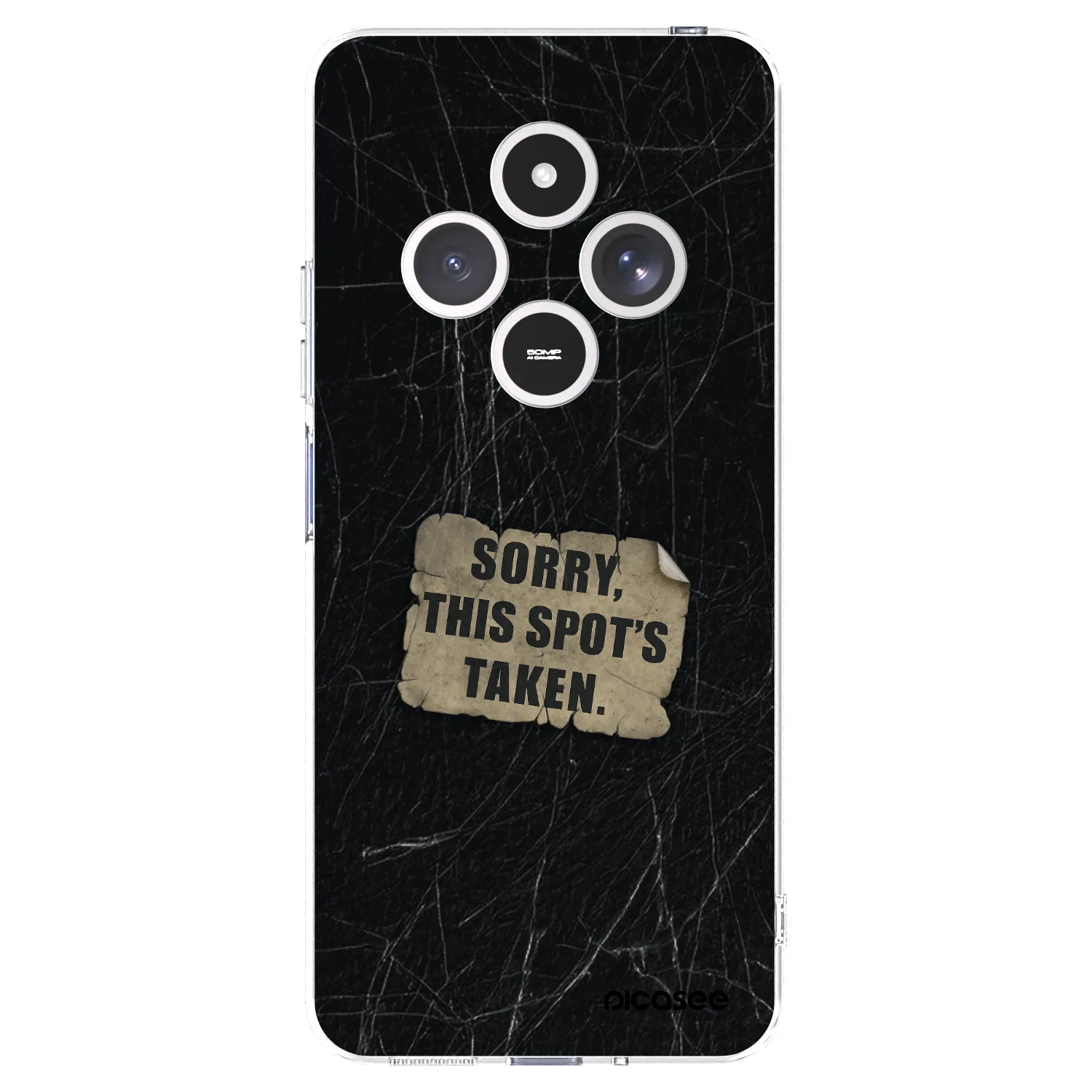 Picasee silikonska prozirna maskica za Xiaomi Redmi 14C - SORRY