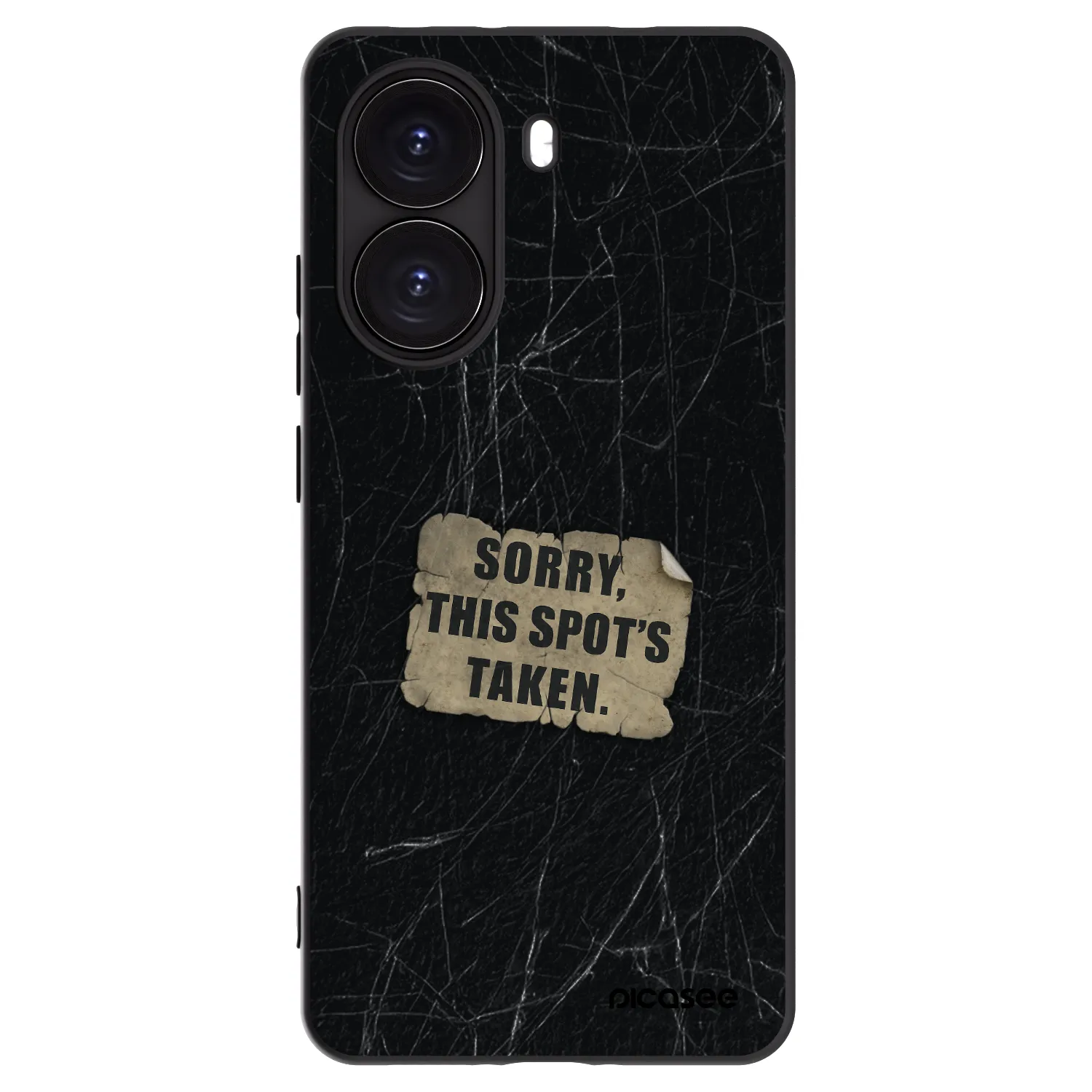 Picasee crna silikonska maskica za Xiaomi Poco X7 Pro 5G - SORRY