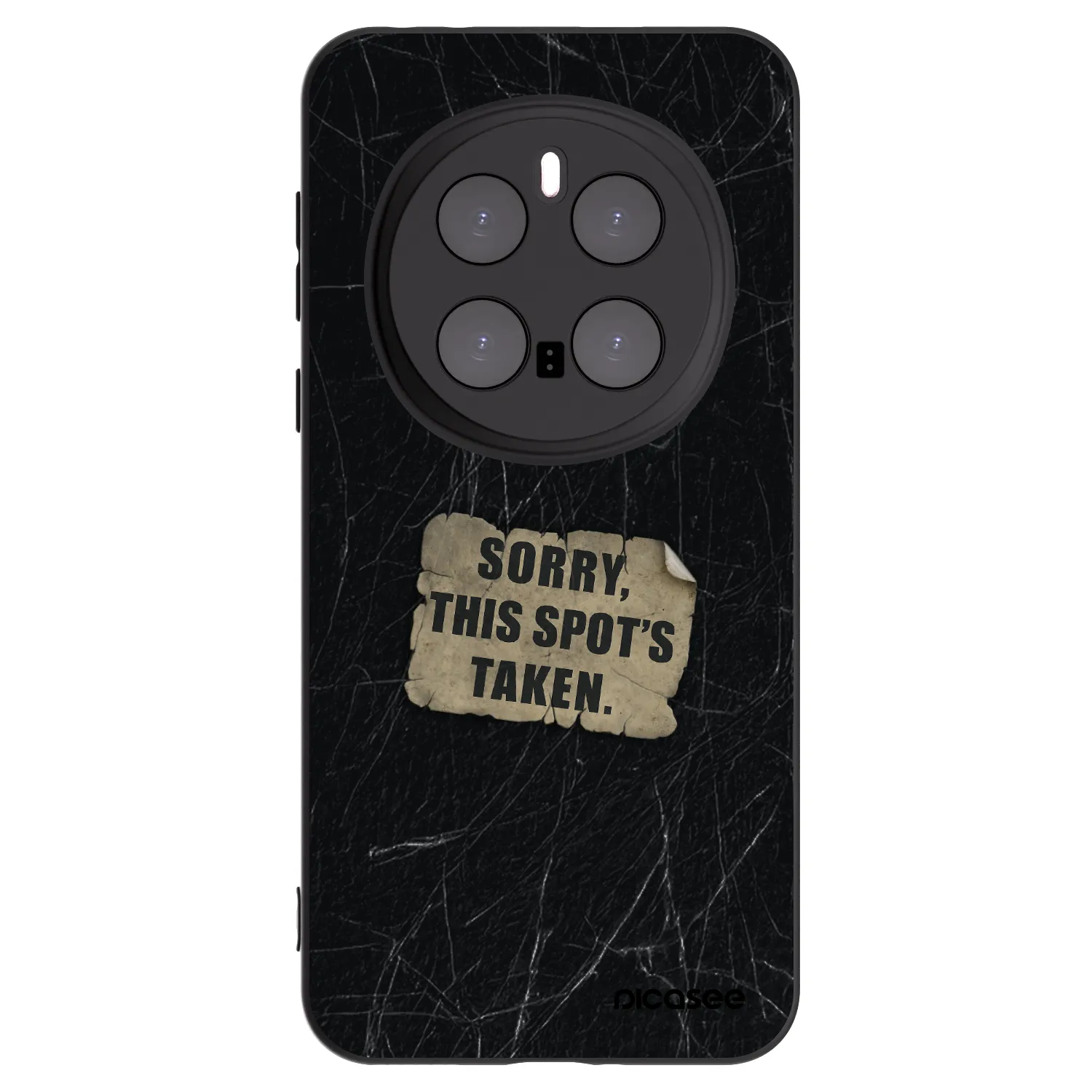Picasee crna silikonska maskica za Honor Magic7 Pro 5G - SORRY