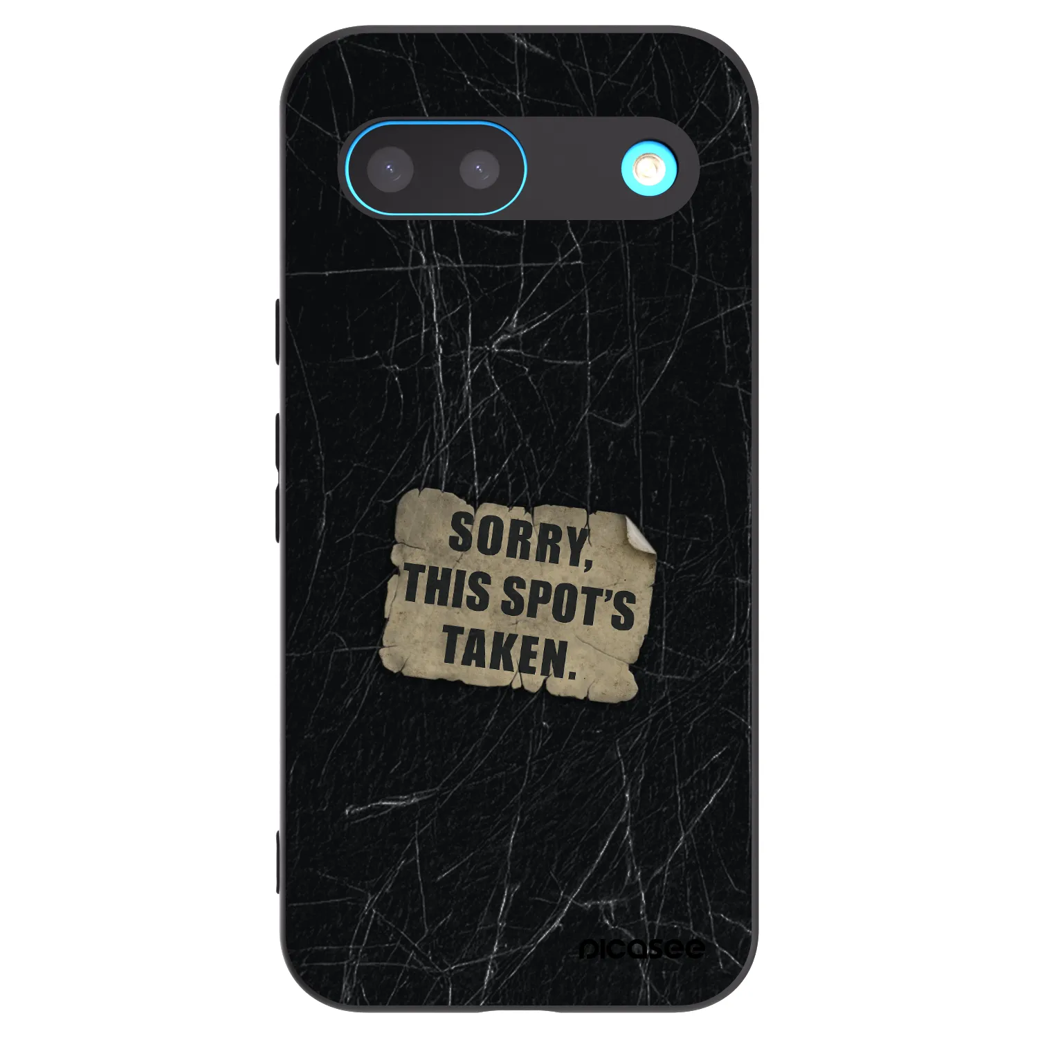 Picasee crna silikonska maskica za Google Pixel 8 - SORRY