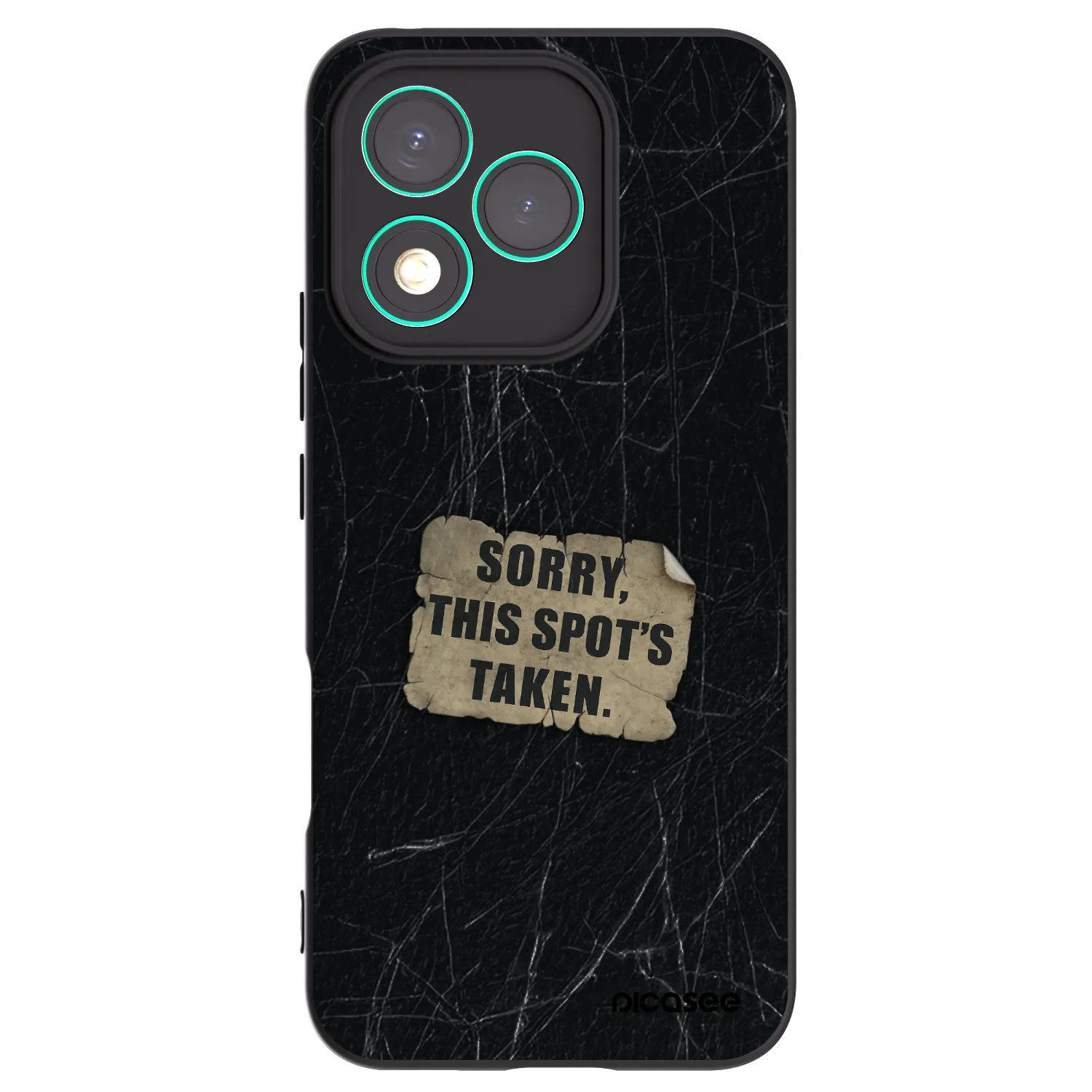 Picasee crna silikonska maskica za Honor 400 Lite 5G - SORRY