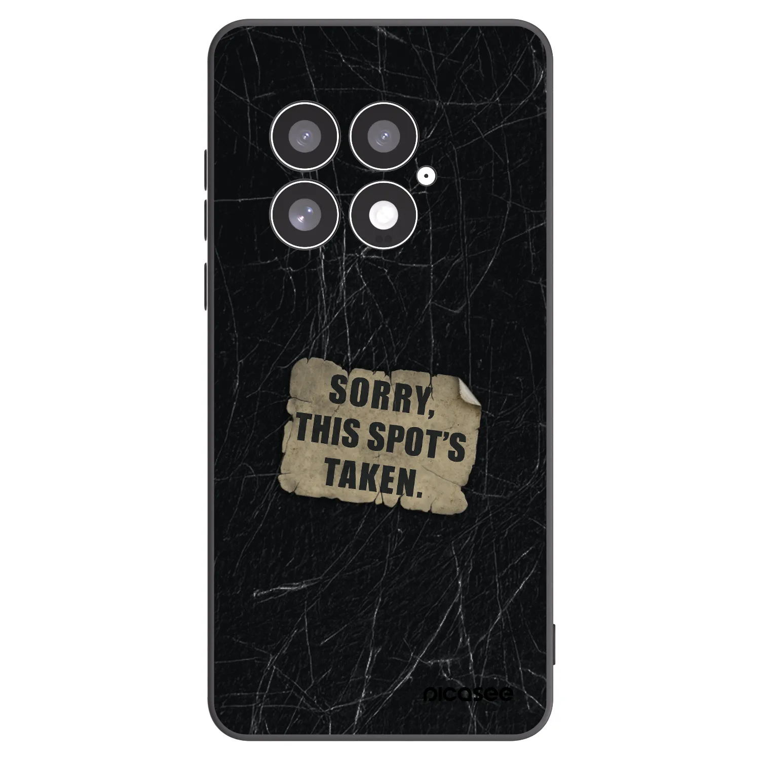 Picasee crna silikonska maskica za OnePlus 13 5G - SORRY