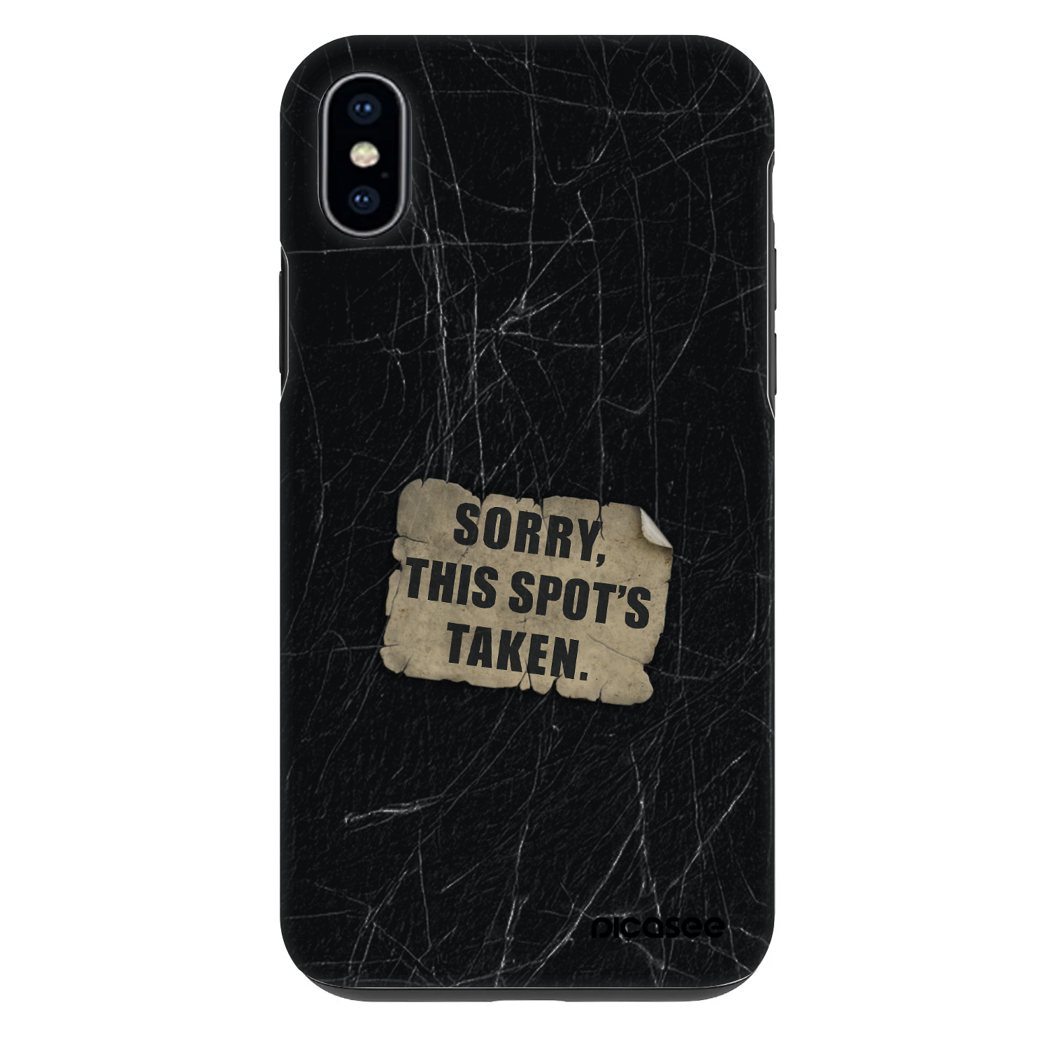 Picasee Fashion Case za Apple iPhone XS Max - SORRY