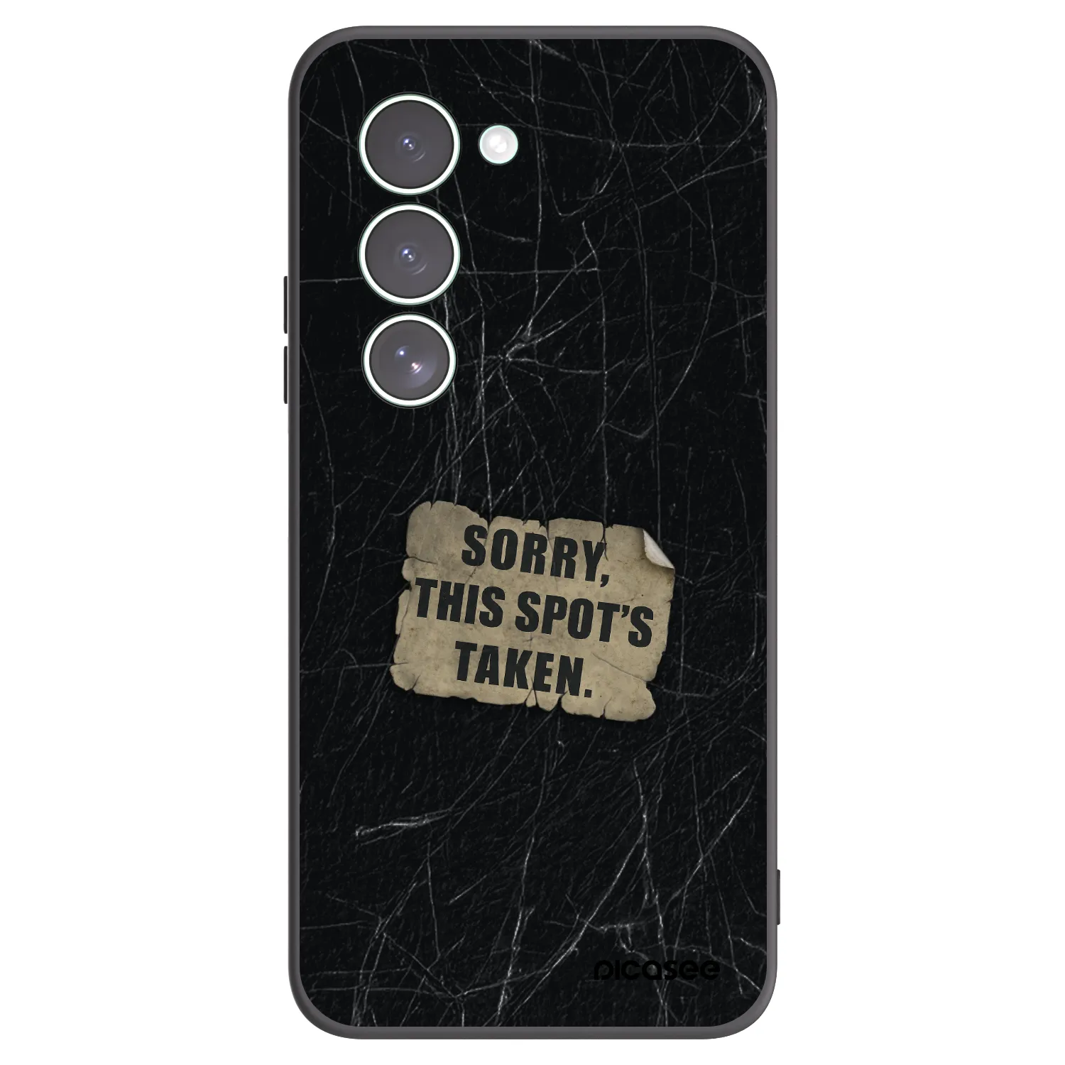 Picasee crna silikonska maskica za Xiaomi Redmi 15 5G - SORRY