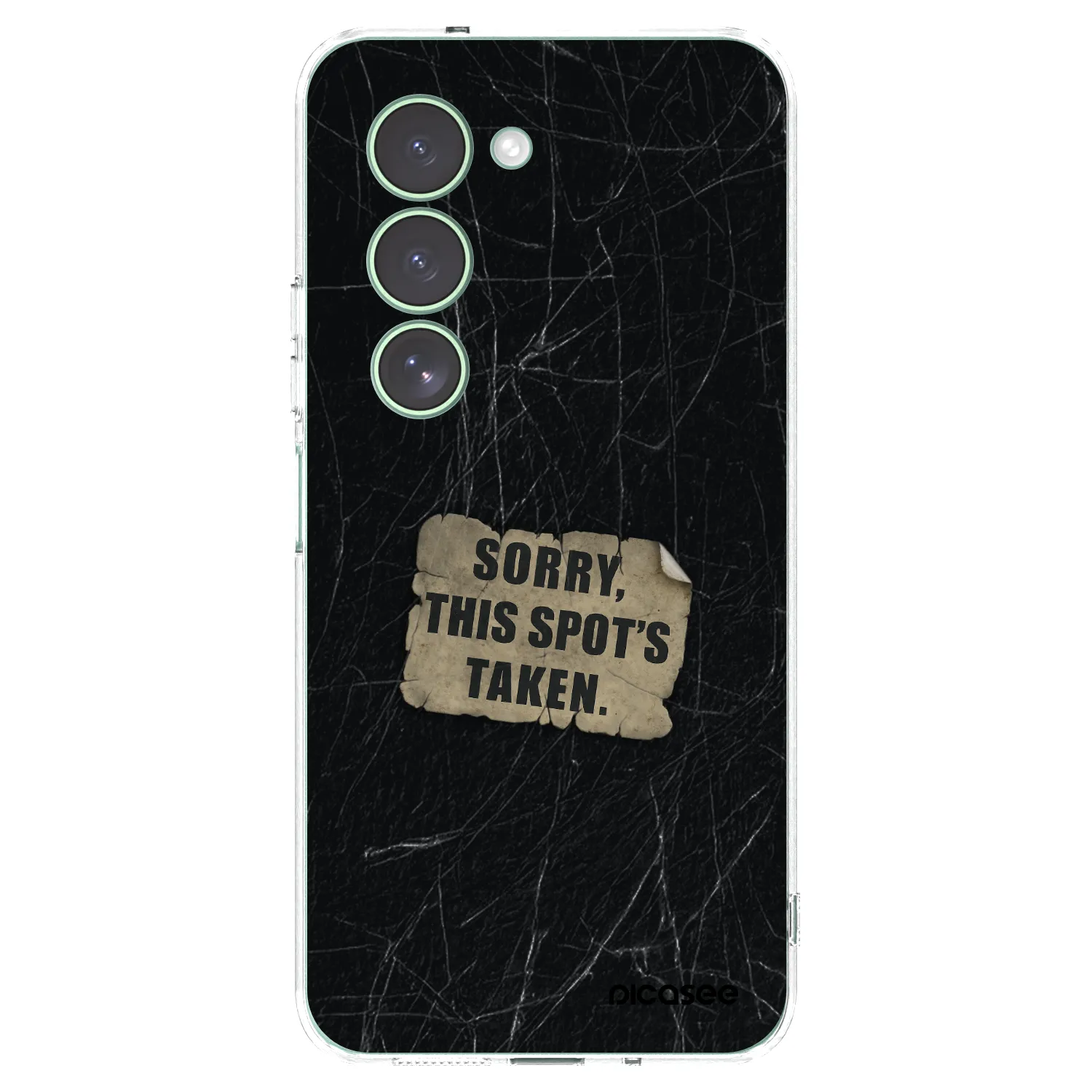 Picasee silikonska prozirna maskica za Xiaomi Redmi 15 5G - SORRY