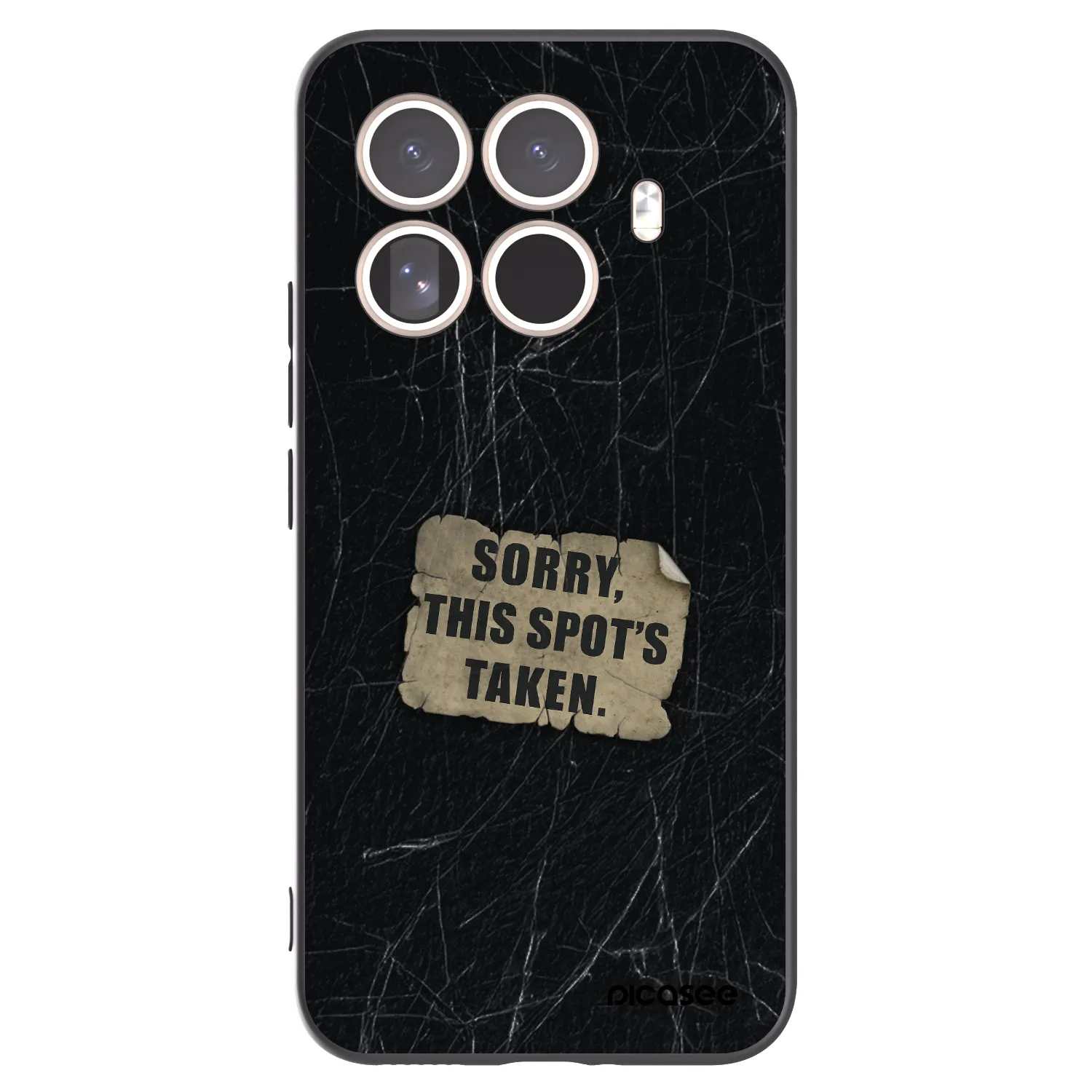 Picasee crna silikonska maskica za Xiaomi 15T Pro - SORRY