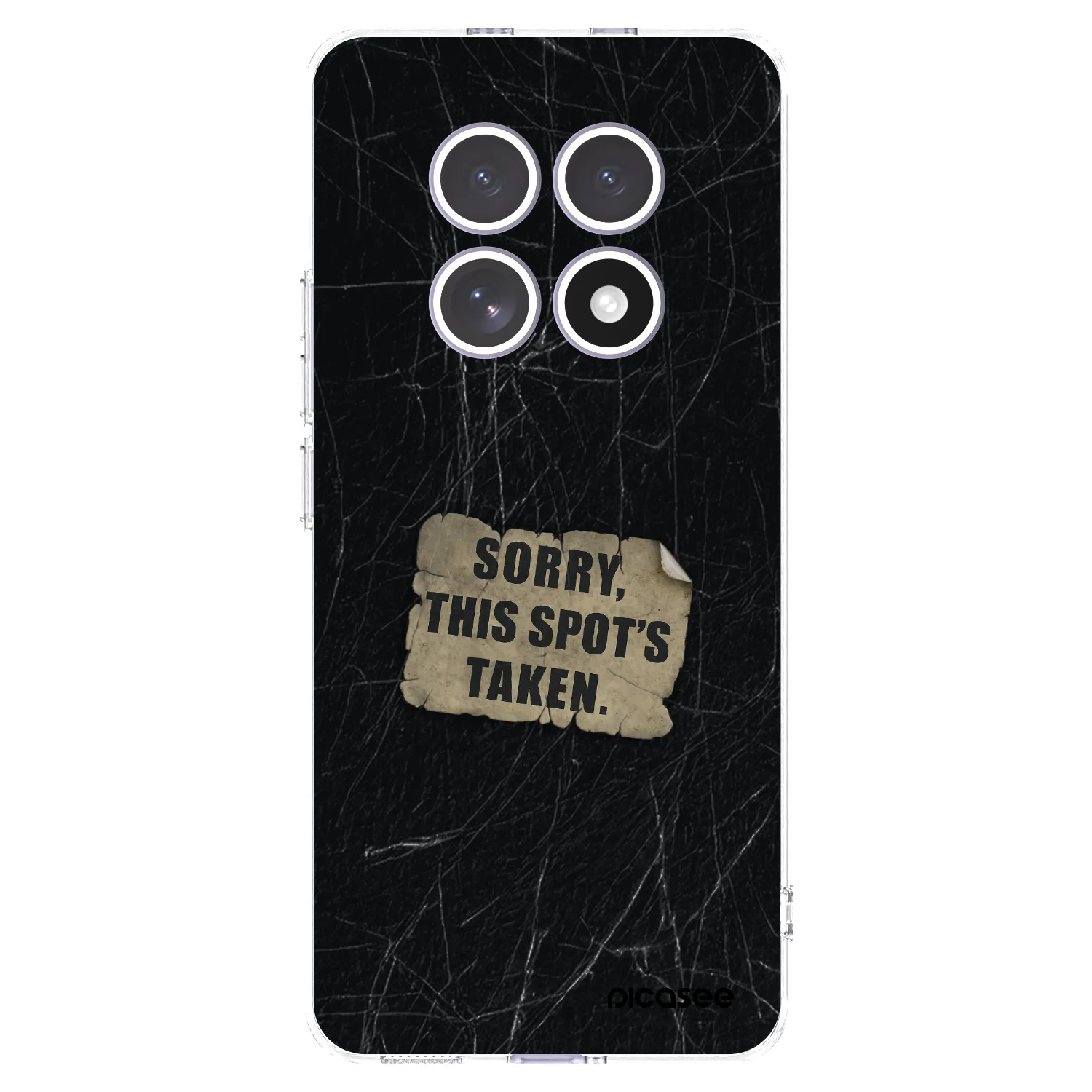 Picasee silikonska prozirna maskica za Xiaomi Redmi Note 15 - SORRY