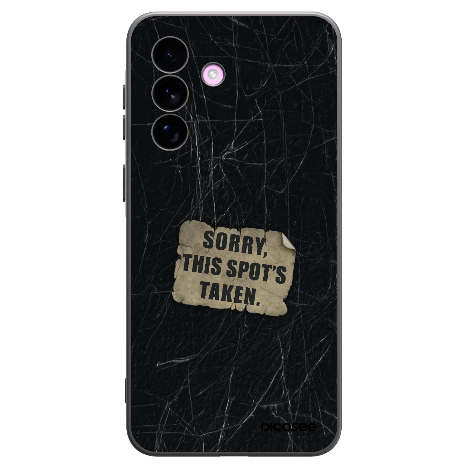 Picasee crna silikonska maskica za Samsung Galaxy A57 5G - SORRY
