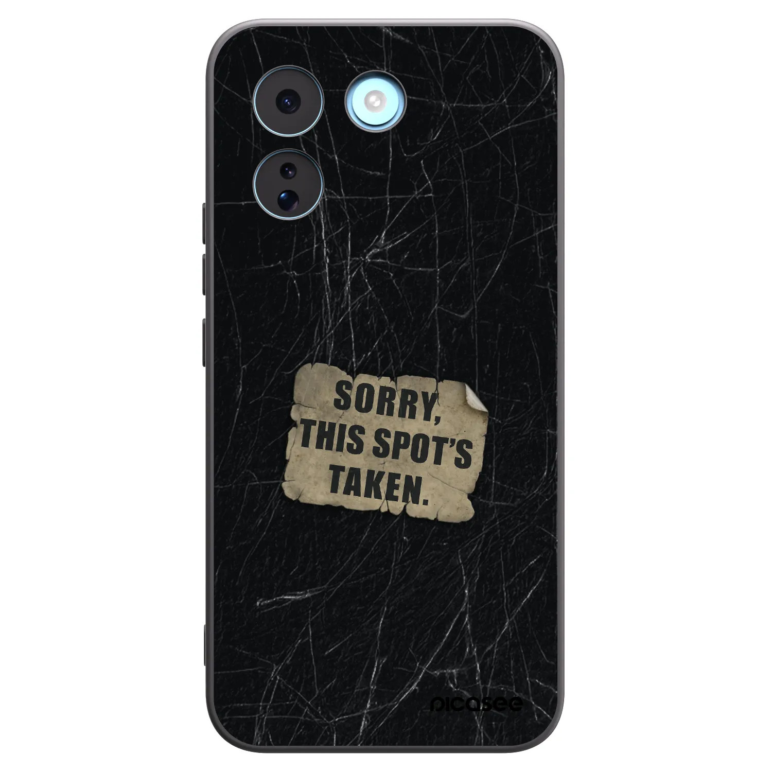 Picasee crna silikonska maskica za Xiaomi Redmi Note 17 Pro MAX 5G - SORRY