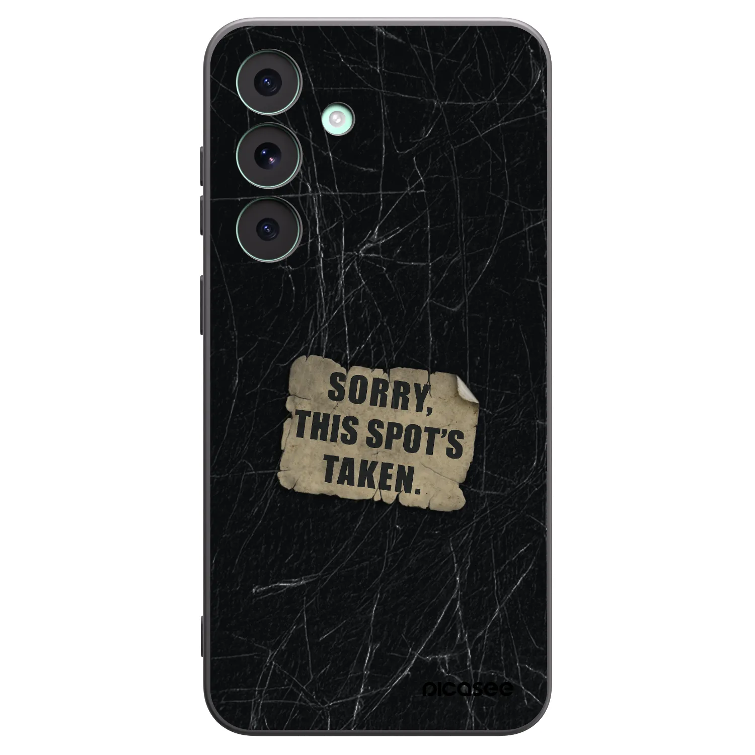 Picasee crna silikonska maskica za Samsung Galaxy S26 FE - SORRY
