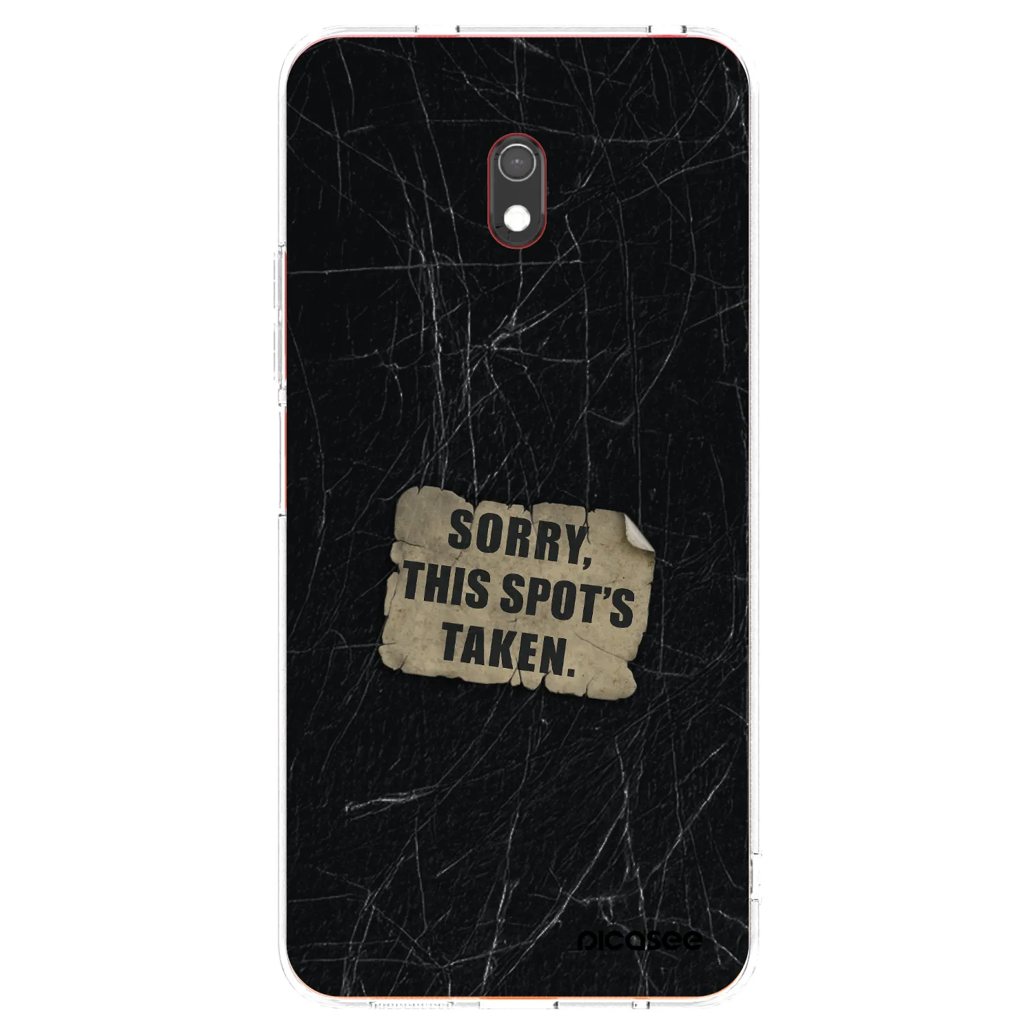 Picasee silikonska prozirna maskica za Xiaomi Redmi 8A - SORRY