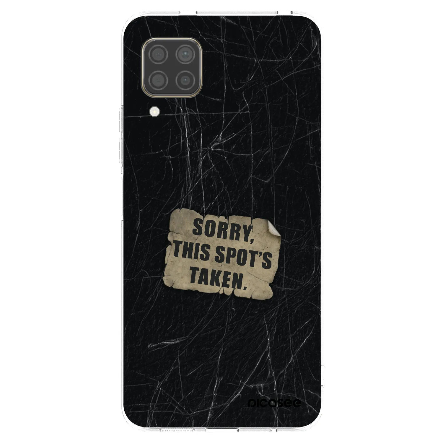 Picasee silikonska prozirna maskica za Huawei P40 Lite - SORRY