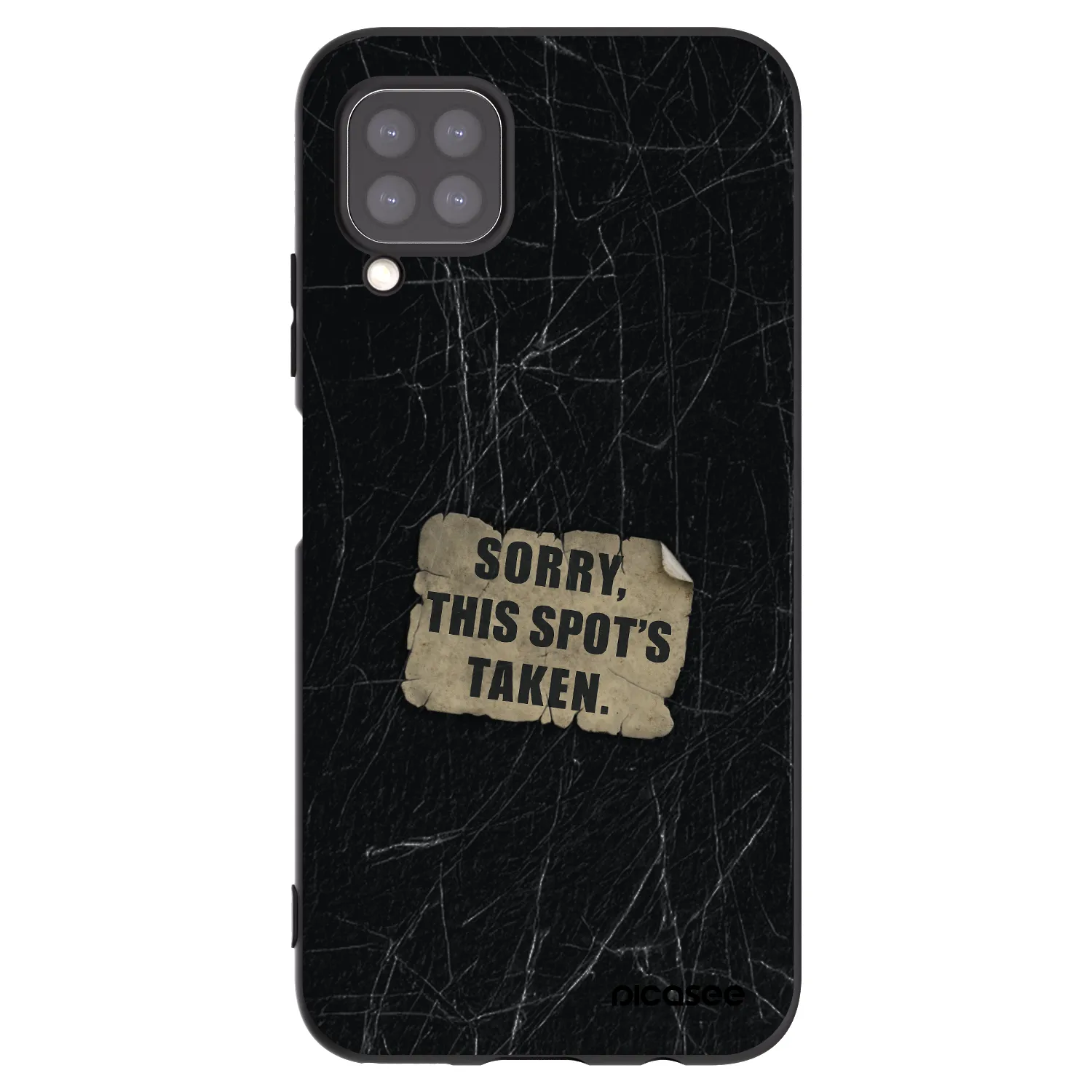 Picasee crna silikonska maskica za Huawei P40 Lite - SORRY