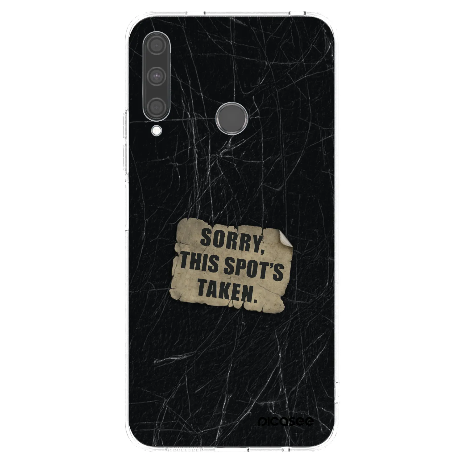 Picasee silikonska prozirna maskica za Huawei P40 Lite E - SORRY