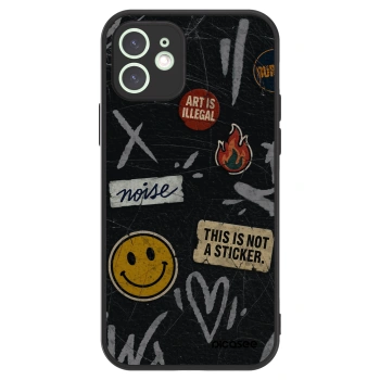 Picasee ULTIMATE CASE za Apple iPhone 12 - STICKERS x TAGS