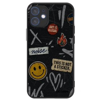 Picasee ULTIMATE CASE za Apple iPhone 12 mini - STICKERS x TAGS