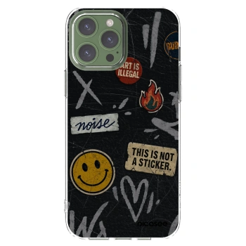 Picasee silikonska prozirna maskica za Apple iPhone 13 Pro Max - STICKERS x TAGS