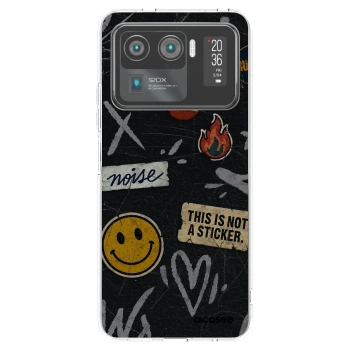 Picasee silikonska prozirna maskica za Xiaomi Mi 11 Ultra - STICKERS x TAGS