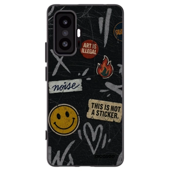 Picasee crna silikonska maskica za Xiaomi 11T - STICKERS x TAGS