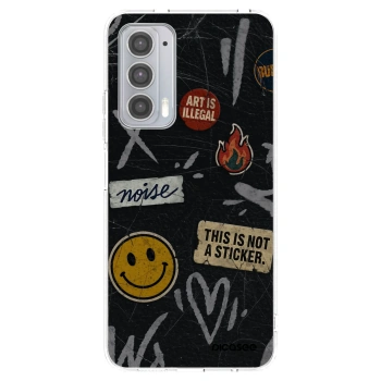 Maskica za Motorola Edge 20 - STICKERS x TAGS