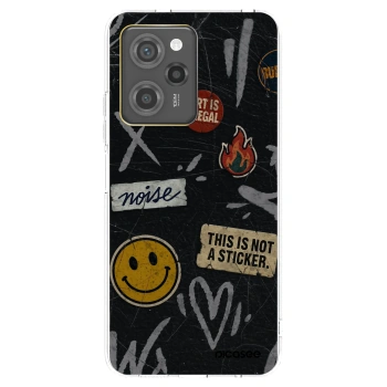 Picasee crna silikonska maskica za Xiaomi Poco X5 Pro - STICKERS x TAGS