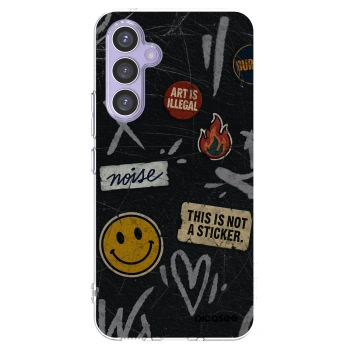 Picasee silikonska prozirna maskica za Samsung Galaxy A54 5G A546B - STICKERS x TAGS