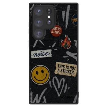 Picasee ULTIMATE CASE PowerShare za Samsung Galaxy S23 Ultra 5G - STICKERS x TAGS