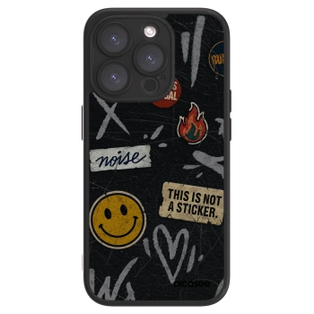 Picasee ULTIMATE CASE za Apple iPhone 15 Pro - STICKERS x TAGS