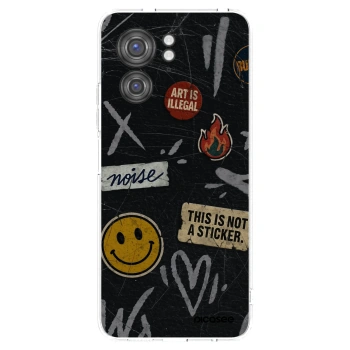 Picasee silikonska prozirna maskica za Motorola Edge 40 - STICKERS x TAGS