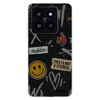 Picasee silikonska prozirna maskica za Xiaomi 14 Pro - STICKERS x TAGS
