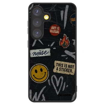 Picasee ULTIMATE CASE za Samsung Galaxy S24 S921B 5G - STICKERS x TAGS