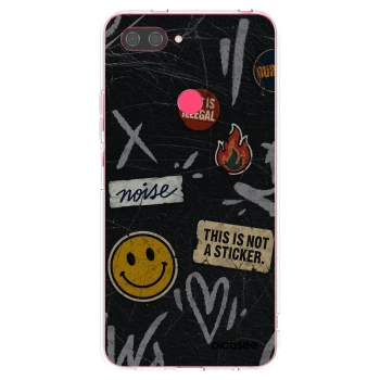 Picasee silikonska prozirna maskica za Xiaomi Mi 8 Lite - STICKERS x TAGS