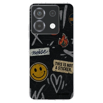 Picasee silikonska prozirna maskica za Xiaomi Poco X6 - STICKERS x TAGS