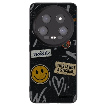 Picasee crna silikonska maskica za Xiaomi 14 Ultra - STICKERS x TAGS