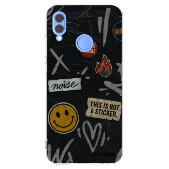 Picasee silikonska prozirna maskica za Huawei P Smart 2019 - STICKERS x TAGS
