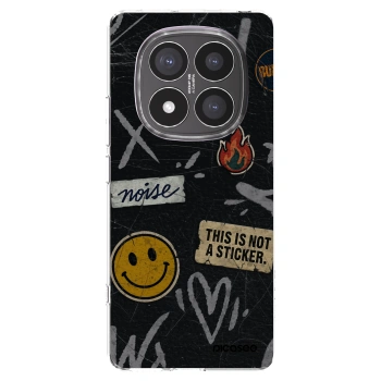 Picasee silikonska prozirna maskica za Xiaomi Redmi Note 14 Pro+ 5G - STICKERS x TAGS