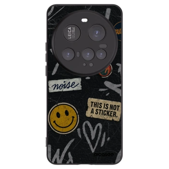 Picasee crna silikonska maskica za Xiaomi 15 Ultra - STICKERS x TAGS