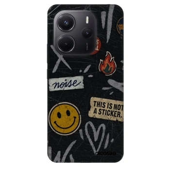 Picasee Fashion Case za Xiaomi Redmi Note 14 4G - STICKERS x TAGS