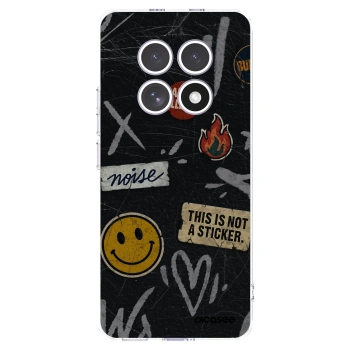 Picasee silikonska prozirna maskica za Xiaomi Redmi Note 15 - STICKERS x TAGS