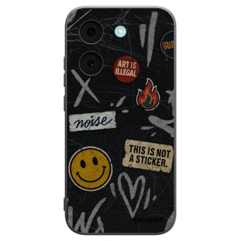 Picasee crna silikonska maskica za Xiaomi Poco X8 Pro - STICKERS x TAGS