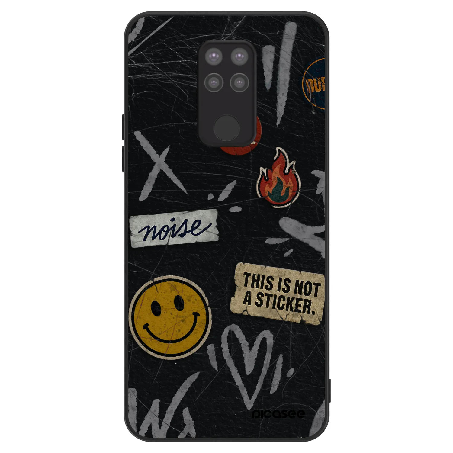 Picasee ULTIMATE CASE za Xiaomi Redmi Note 9 - STICKERS x TAGS