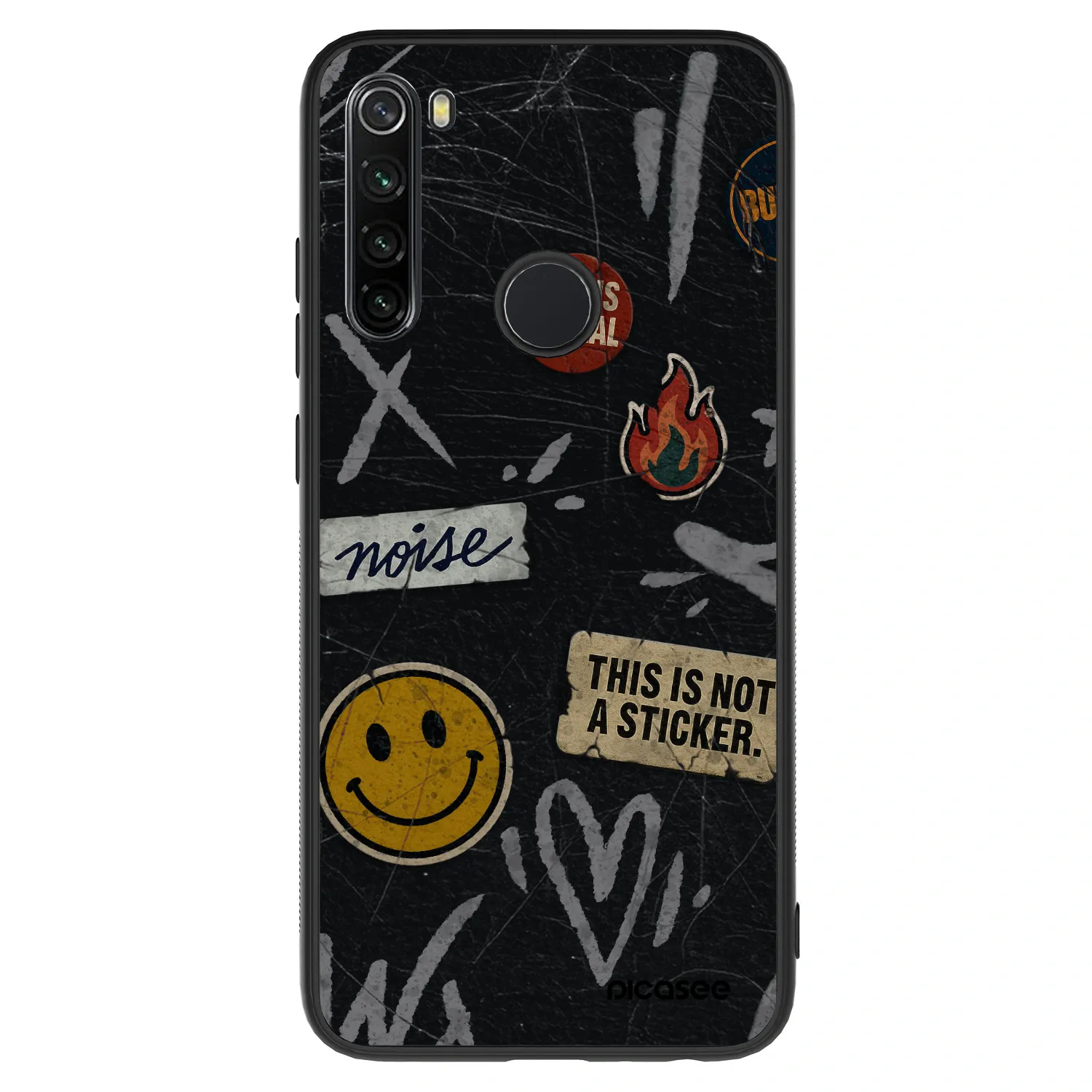 Picasee ULTIMATE CASE za Xiaomi Redmi Note 8 - STICKERS x TAGS