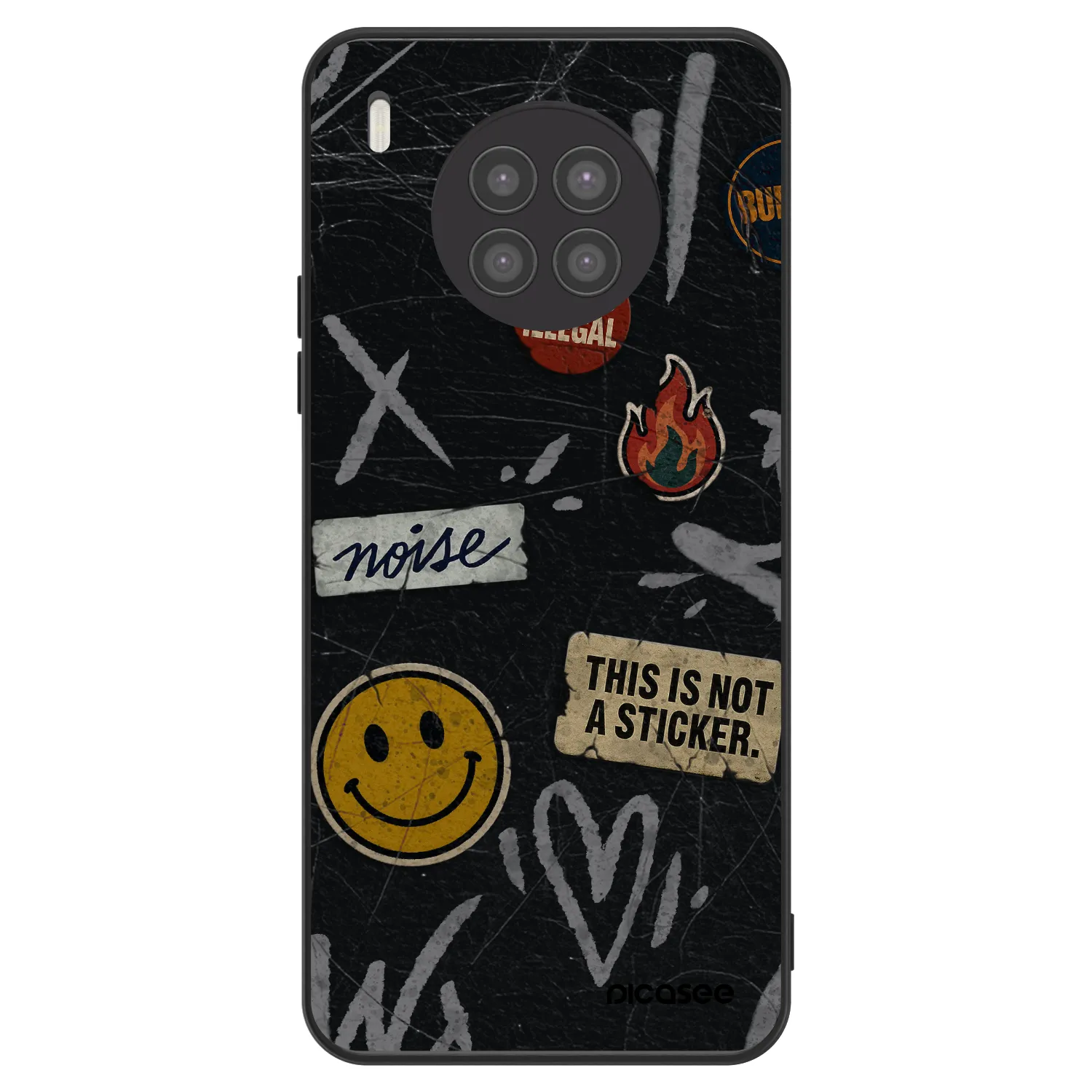 Picasee ULTIMATE CASE za Huawei Nova 8i - STICKERS x TAGS