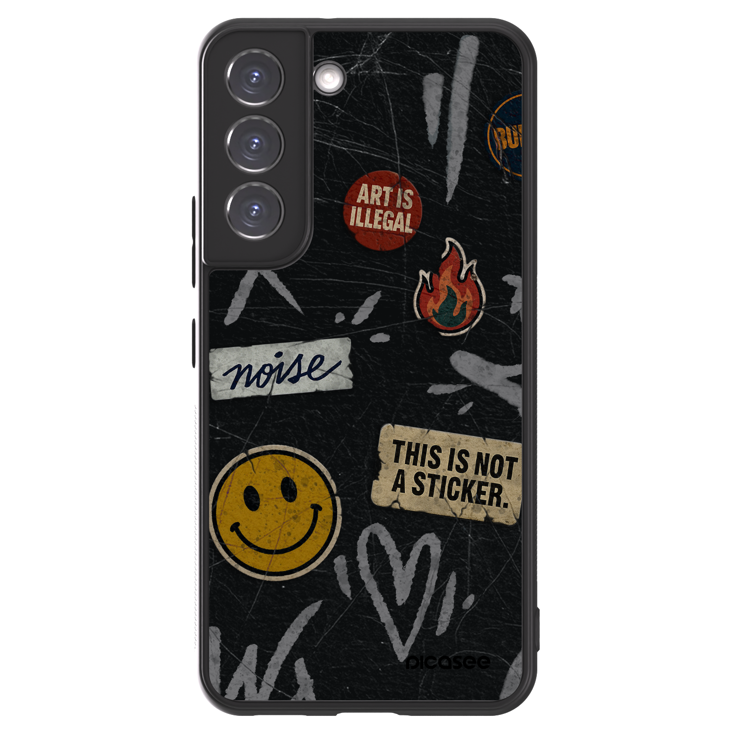 Picasee ULTIMATE CASE za Samsung Galaxy S22 5G - STICKERS x TAGS