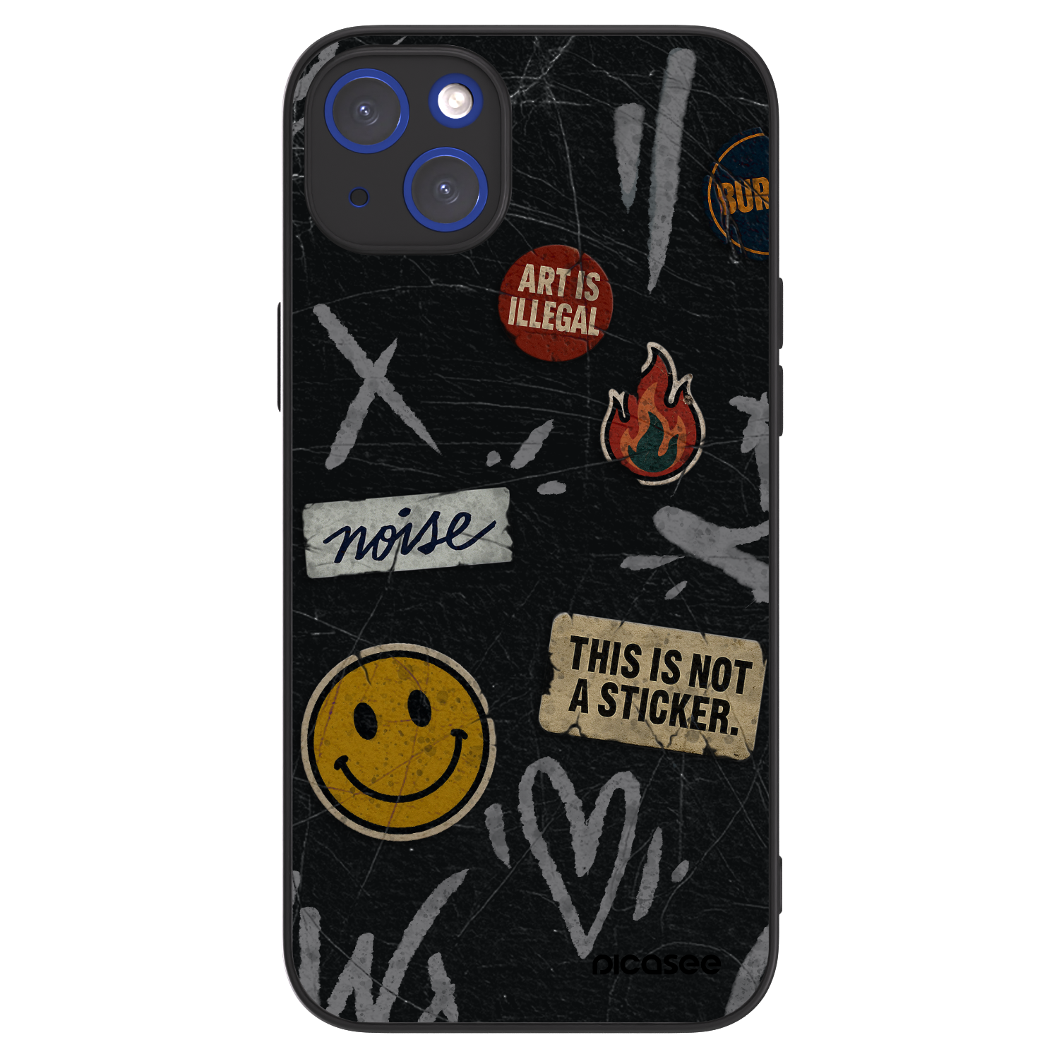 Picasee ULTIMATE CASE MagSafe za Apple iPhone 14 Plus - STICKERS x TAGS