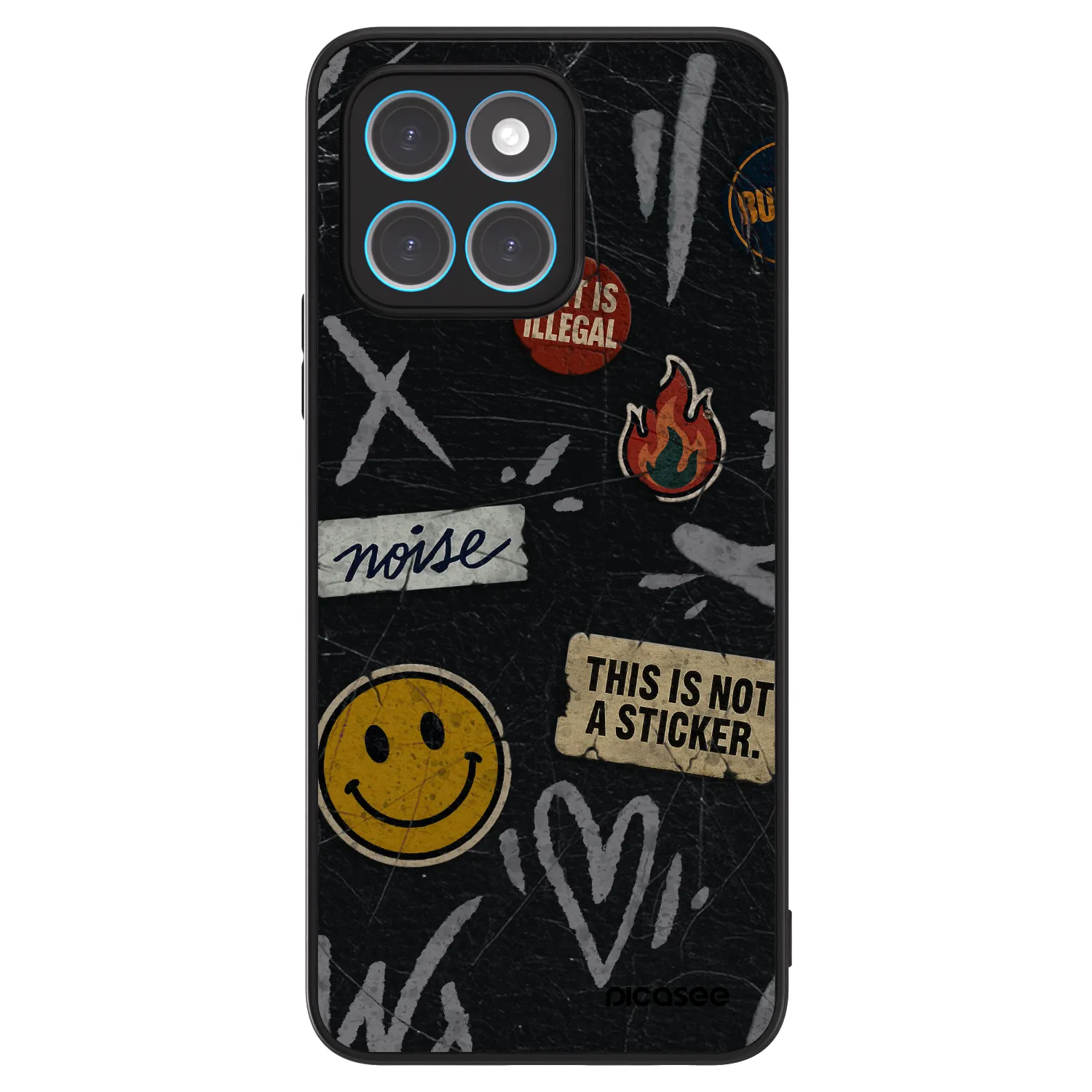 Picasee ULTIMATE CASE za Honor X8 5G - STICKERS x TAGS