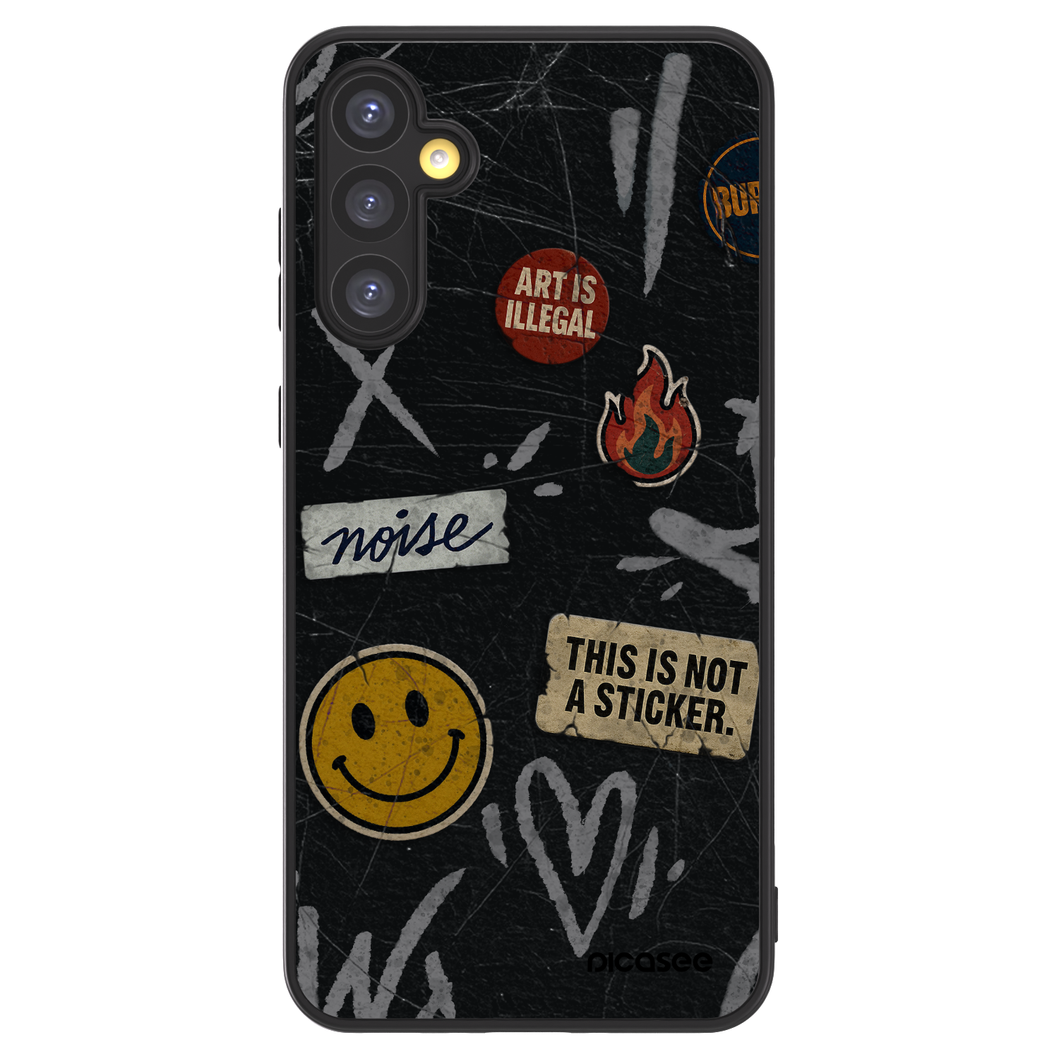 Picasee ULTIMATE CASE za Samsung Galaxy A34 5G A346B - STICKERS x TAGS