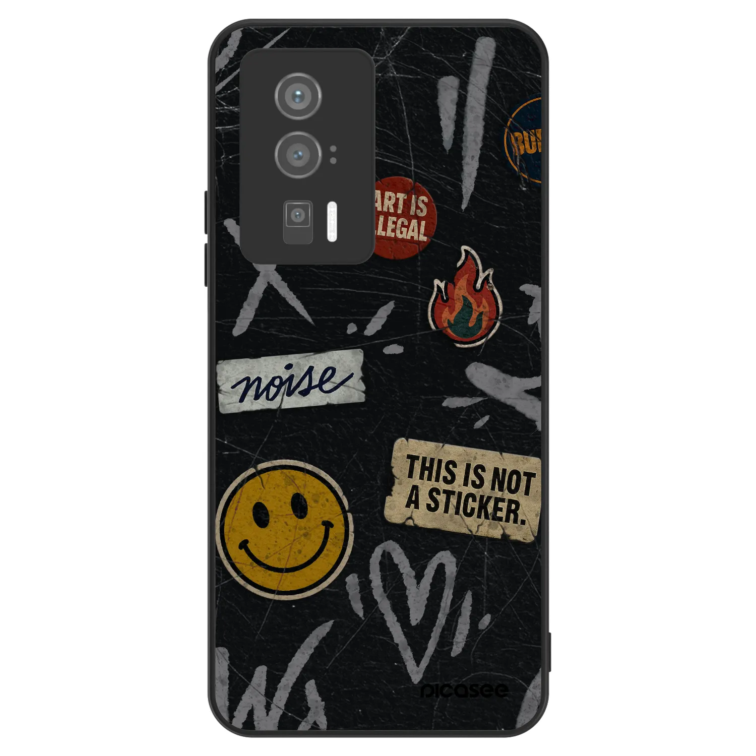 Picasee ULTIMATE CASE za Xiaomi Poco F5 Pro 5G - STICKERS x TAGS
