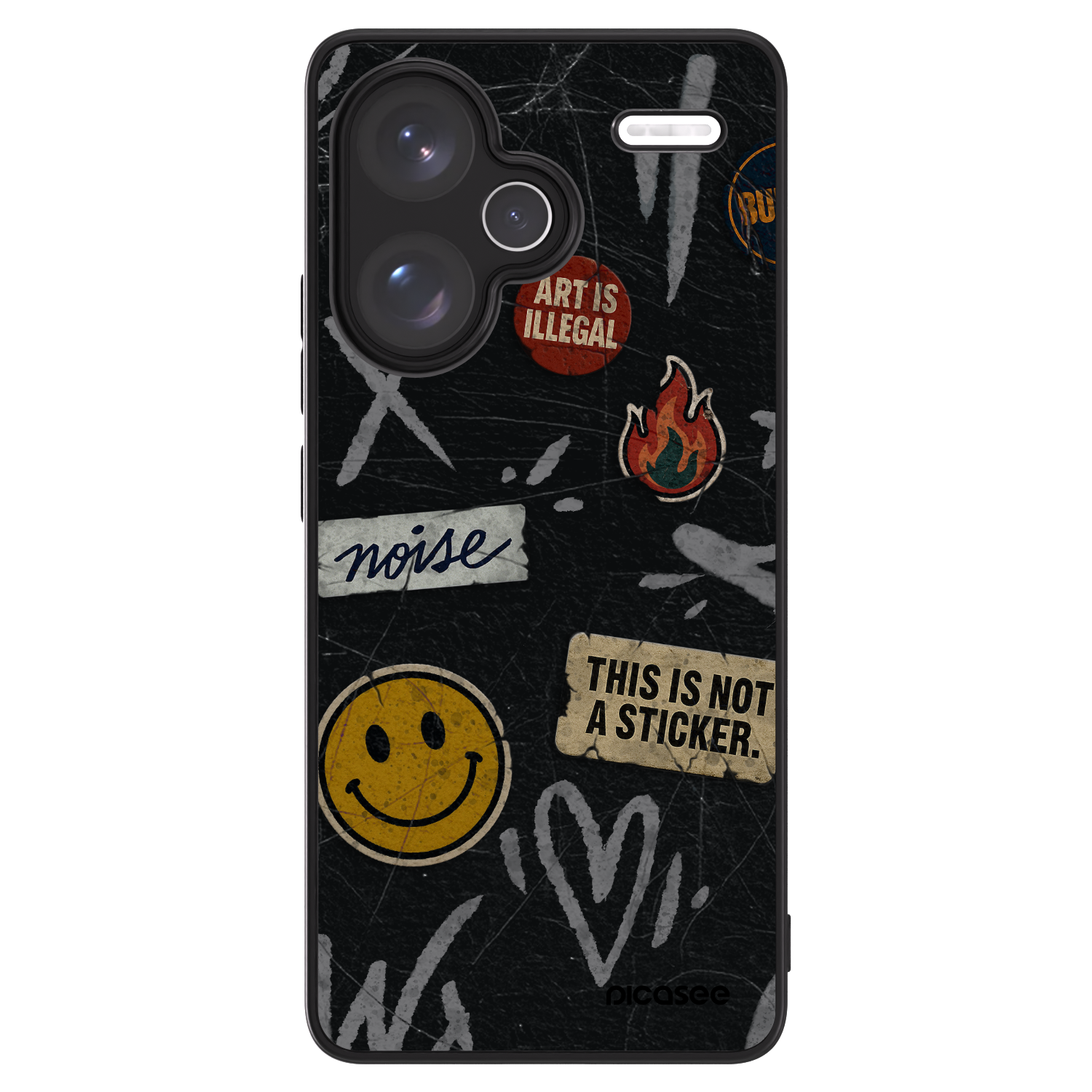 Picasee ULTIMATE CASE za Xiaomi Redmi Note 13 Pro+ 5G - STICKERS x TAGS
