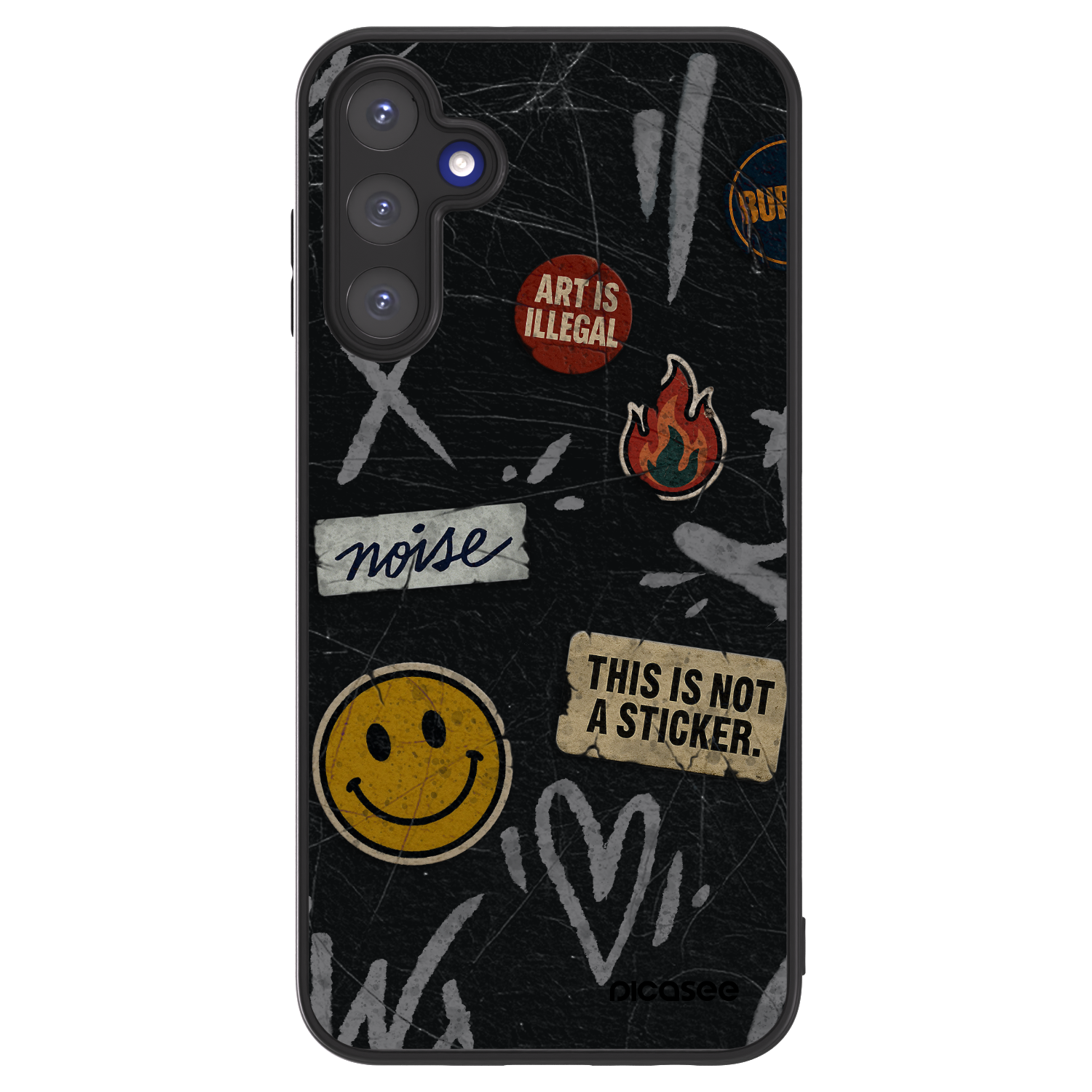 Picasee ULTIMATE CASE za Samsung Galaxy A15 A155F 4G - STICKERS x TAGS